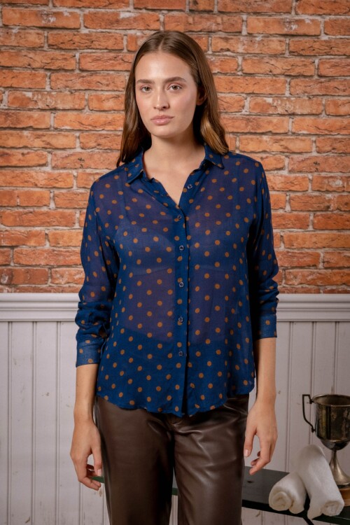 Camisa dama Blue