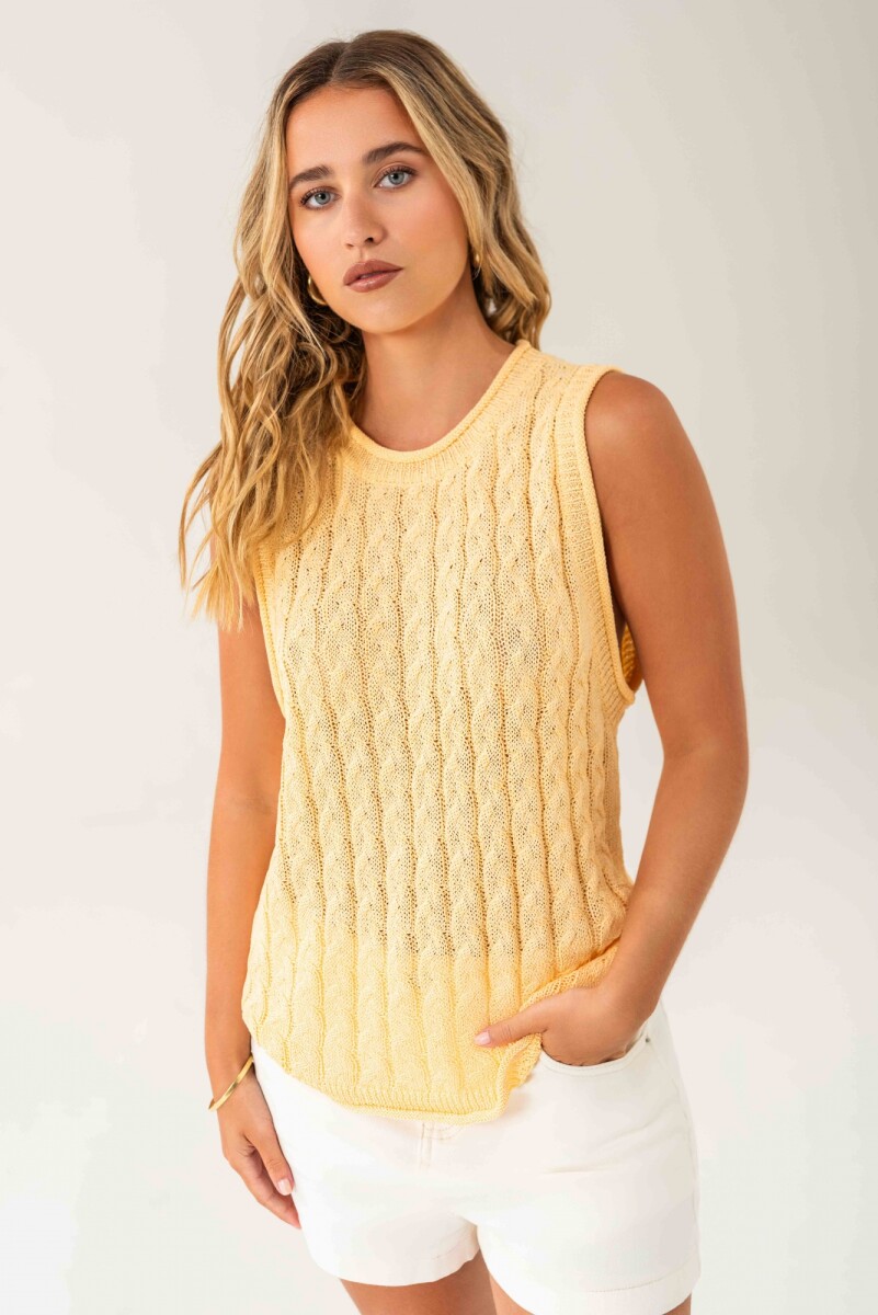 Chaleco Eterna - Amarillo 