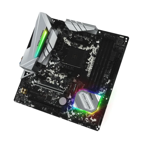 Motherboard Asrock B450M Steel Legend AM4 001