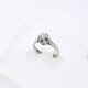 Anillo Antiguo En Oro 18K Y Brillante Anillo Antiguo En Oro 18K Y Brillante
