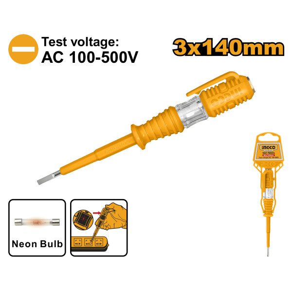 DESTORNILLADOR BUSCA POLO INGCO HSDT1408 3X140MM DESTORNILLADOR BUSCA POLO INGCO HSDT1408 3X140MM