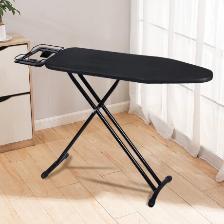 Tabla De Planchar Grande Plegable Liso Color Negro Tabla De Planchar Grande Plegable Liso Color Negro