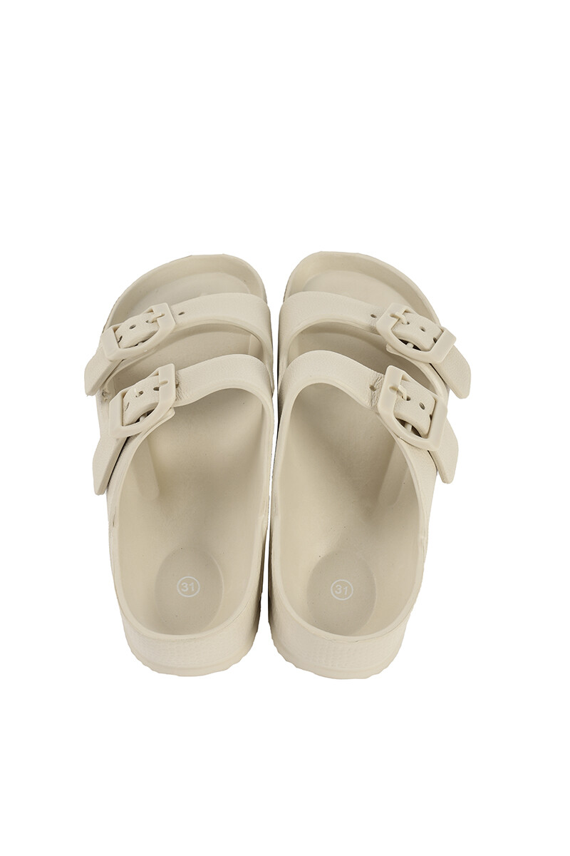 Sandalia Carry Beige