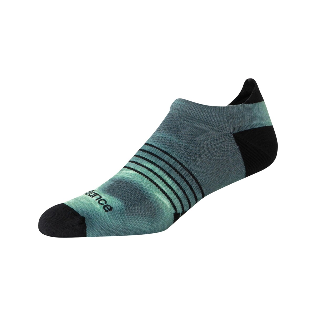 Medias New Balance Unisex - PRO RUN TAB SOCKS - LAS15107AS - BLACK/GREY/GREEN 