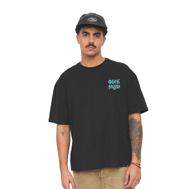 Remera Quiksilver Metal Vision - Negro Remera Quiksilver Metal Vision - Negro