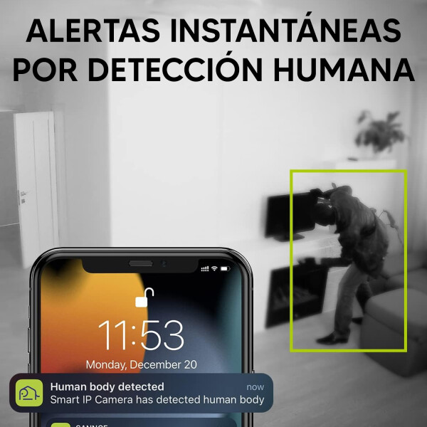 Cámara De Vigilancia Xion Cctv3 Wi-fi Full Hd CAMARA SMART WIFI XION CCTV3