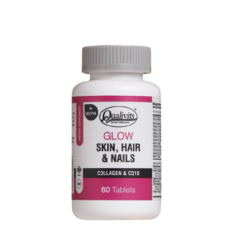 GLOW Skin, Hair & Nails 60caps Qualivits GLOW Skin, Hair & Nails 60caps Qualivits