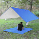 Lona impermeable premium 4x3 mts uv Reforzada AZUL