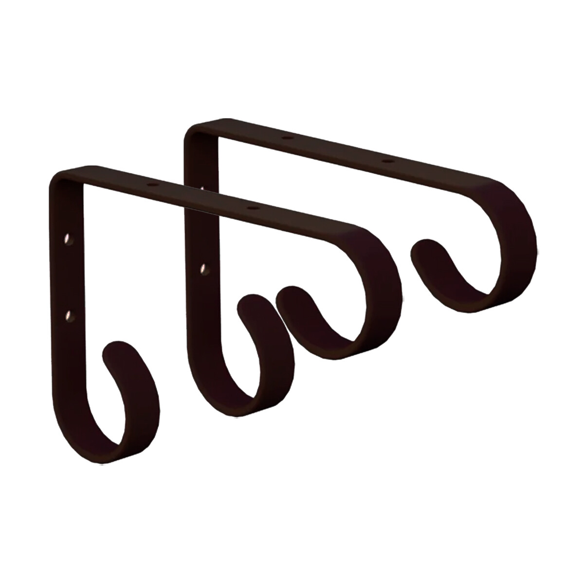 2 Soportes para macetas 16 cm - MARRON 