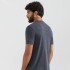 CAMISETA MM MASC PRETO MESCLA