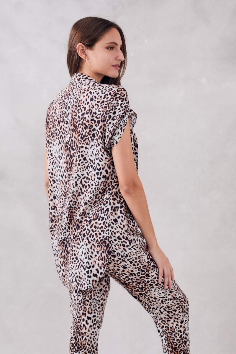 Blusa Animal Print Multi