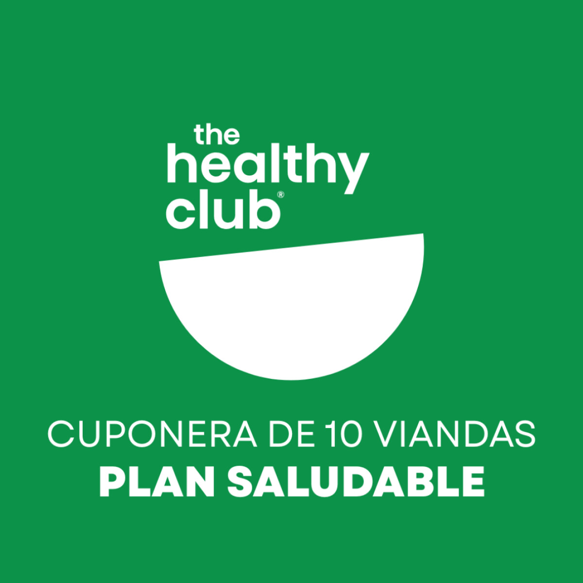 Cuponera Plan Saludable - 10 viandas 