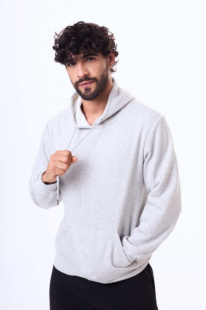 Buzo felpa Junin Gris