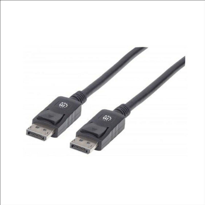 Cable Manhattan Displayport Macho a Macho 1mts Cable Manhattan Displayport Macho a Macho 1mts