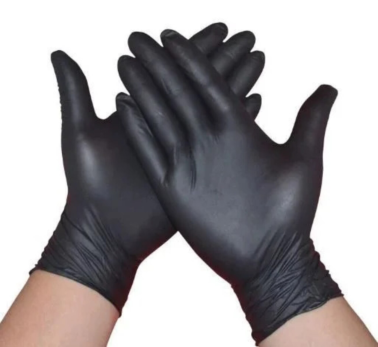 Guantes de Nitrilo Negros Premium - XL 