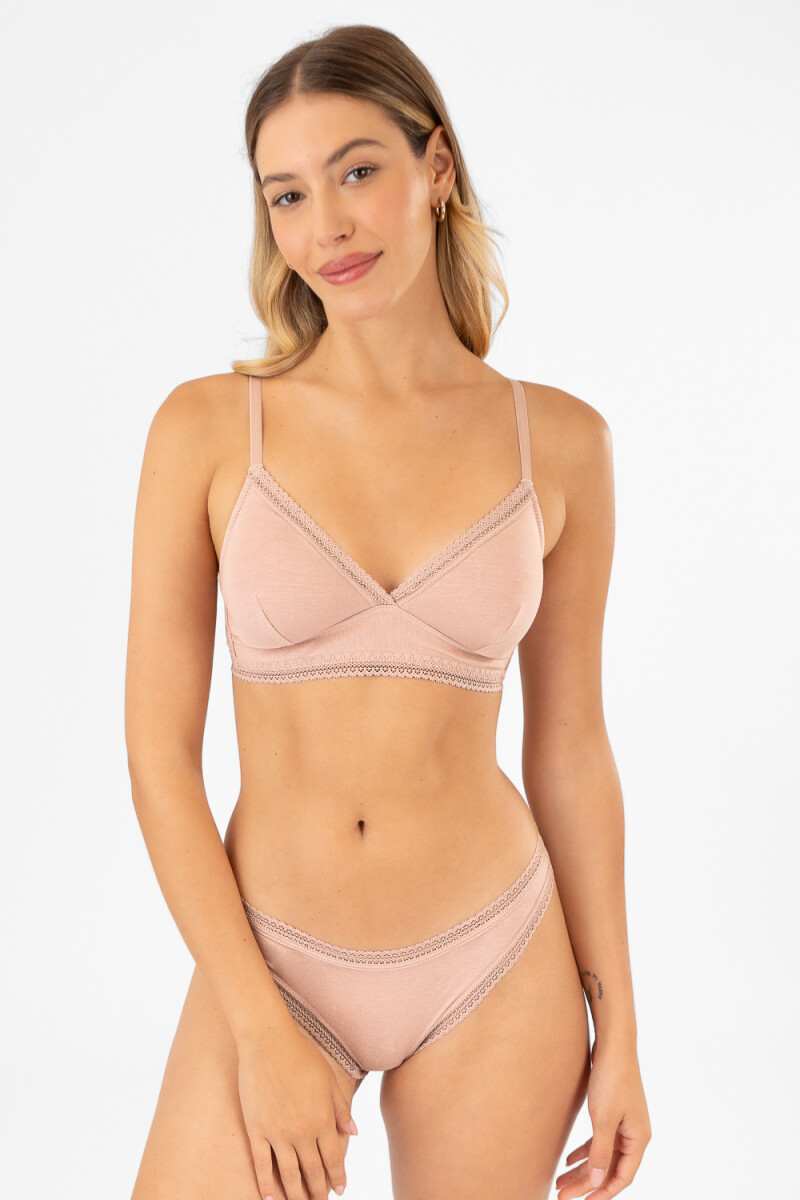 Bralet brume Nude