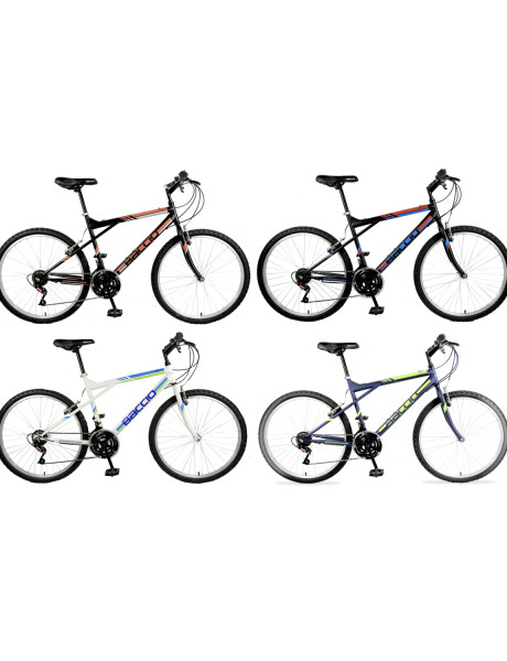 Bicicleta Baccio Alpina Man Montaña rodado 26 con 21 cambios Azul