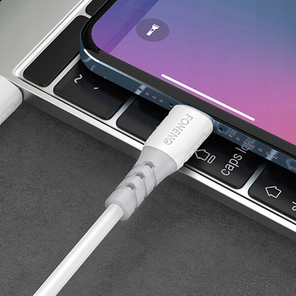Cable De Carga Usb Foneng X66 Tipo C De 3 A 1 Metro CABLE FONENG XS01 USB/C 1MT 3A
