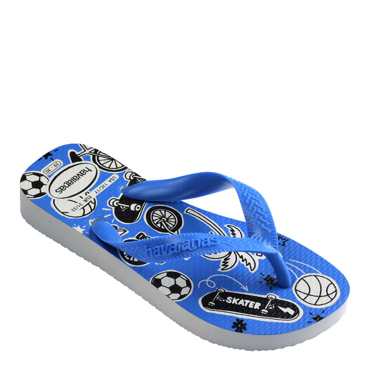 Sandalias Infantiles Havaianas Kids Athletic Havaianas - Azul 