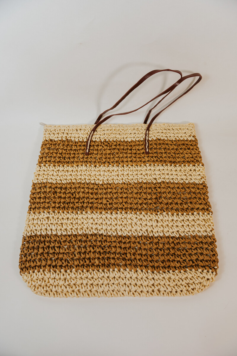 Cartera 11583-4 Rafia - Estampado 2 
