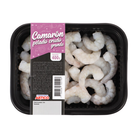 Congelados áRtico Camarón Pelado Crudo Grande 400 Grs 001