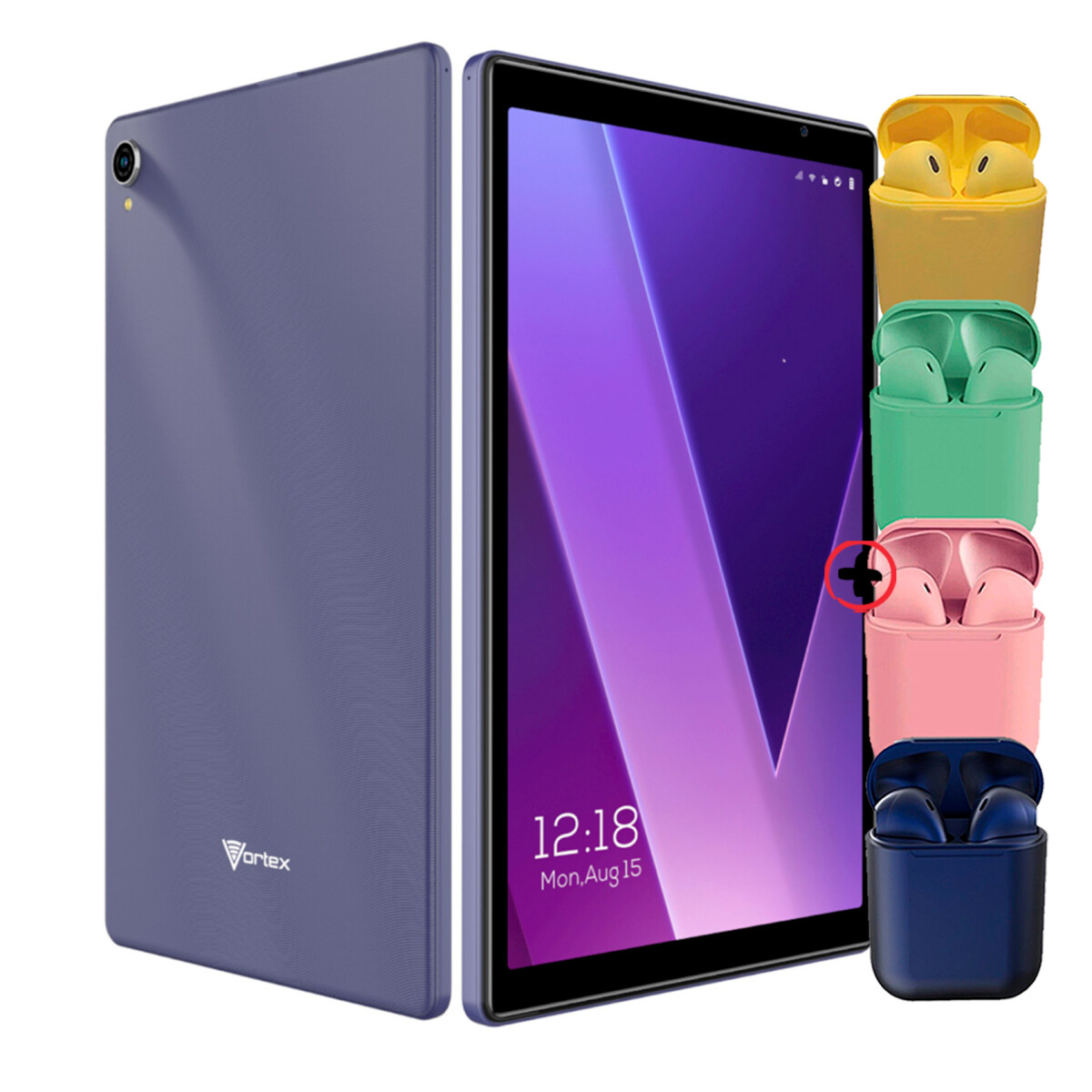 Tablet Vortex T10m Pro+ 10.1 4gb Ram Y 64gb Memoria + Auriculares 