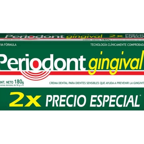 Periodont Pasta Gingival X2 90 Gr Periodont Pasta Gingival X2 90 Gr