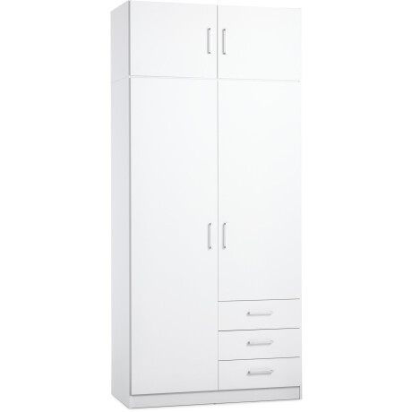 Armario Fandrup 97X176 2 Puertas 3 Caj Blanco