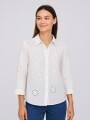 Camisa Bow Blanco