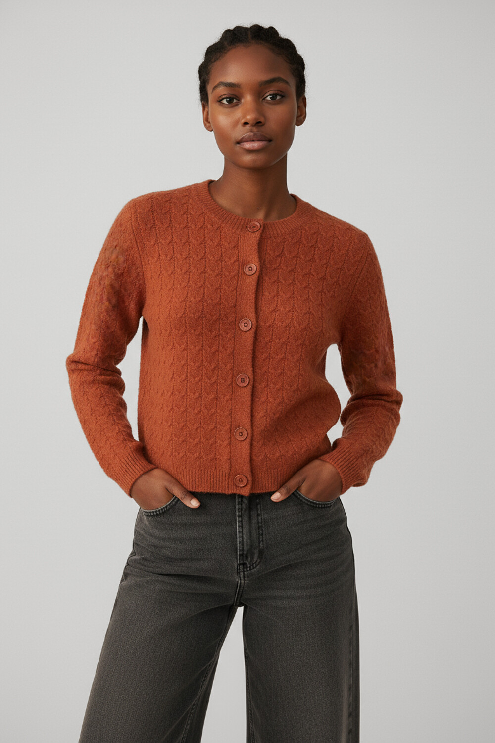 Cardigan Iveros Ladrillo