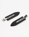 Horquillas Set Acrilico Set De 2 Hebillas Backstage Xl - Negro