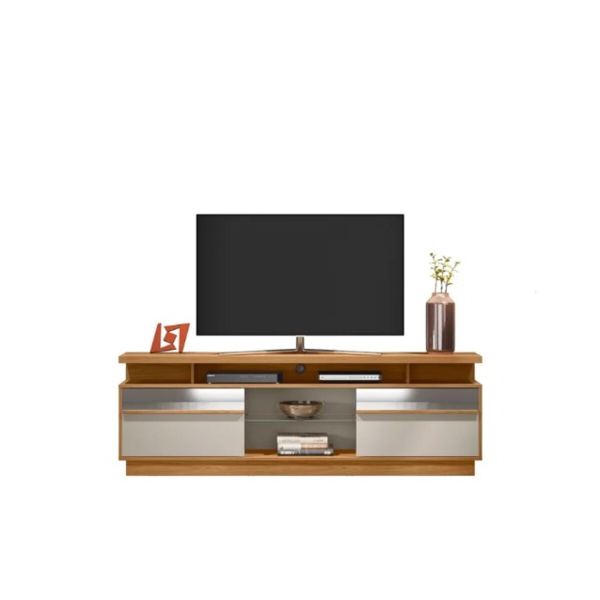 Rack para TV hasta 75″ RECIFE Color Nature Off White 