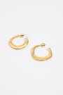 PENDIENTES ARO IRREGULAR Oro