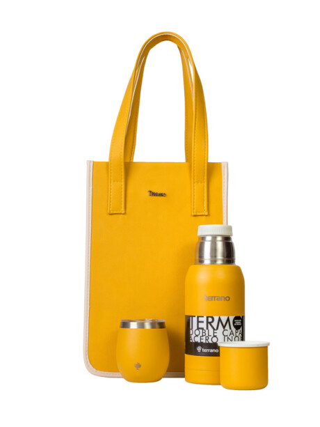 Combo Acero 3/4Lt. Mostaza