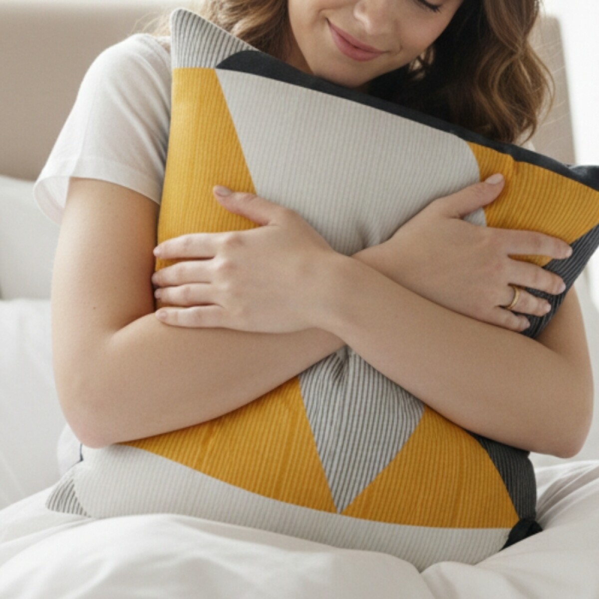 Almohadón Decorativo 45x45 cm - Figuras 02 – Cojín Suave para Cama y Living 