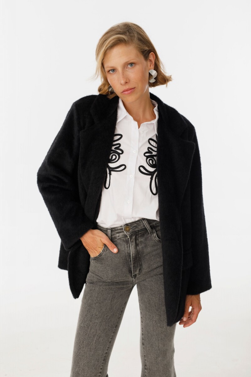 Campera Cozy Negro