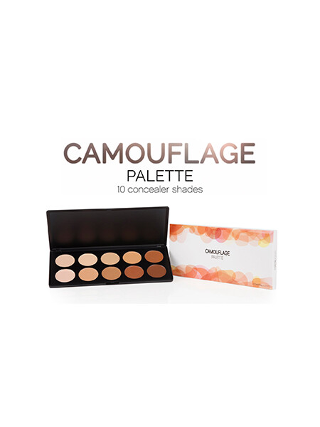 CAMOUFLAGE PALETTE - 10 concealer shades CAMOUFLAGE PALETTE - 10 concealer shades