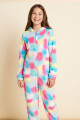 ENTERITO CON CAPUCHA MICROFLEECE MULTICOLOR