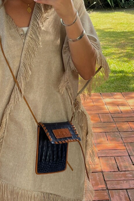 Cel Bag Crocco Azul
