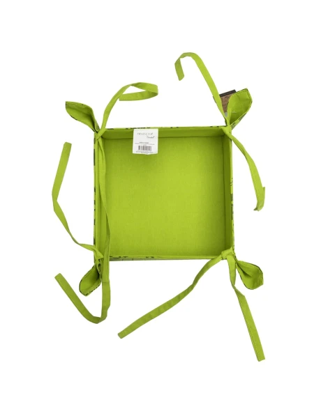 PANERA ALGODÓN 20x20CM ESPECIAS VERDE PANERA ALGODÓN 20x20CM ESPECIAS VERDE