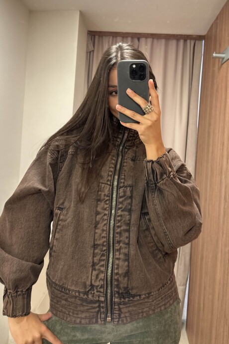 Campera Grunge Chocolate