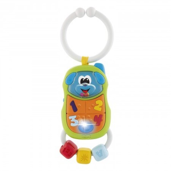 Sonajero colgante telefono CHICCO puppy Sonajero colgante telefono CHICCO puppy