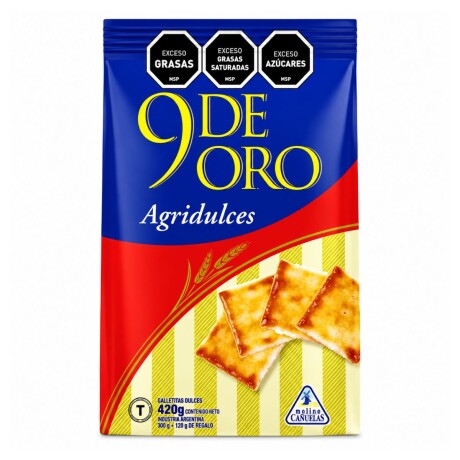 GALLETA 9 DE ORO 420 GR AGRIDULCE GALLETA 9 DE ORO 420 GR AGRIDULCE