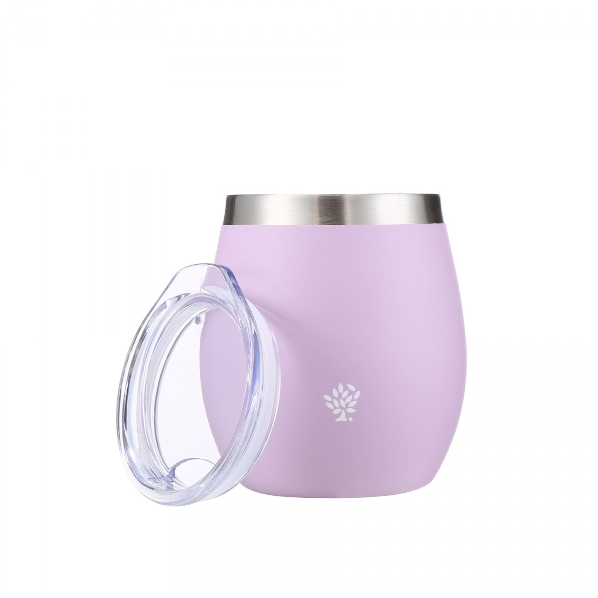 MATE TERRANO ACERO C/ TAPA 130ML - LILA 
