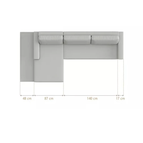 Sillon con chaise Loft Sillon con chaise Loft