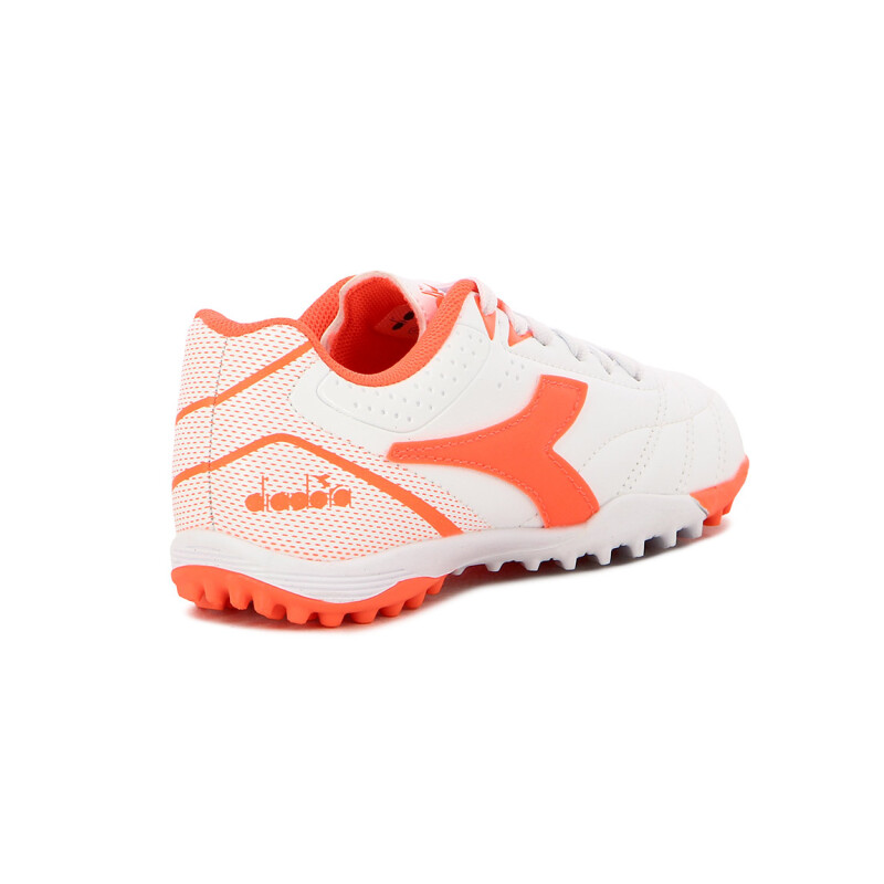 Diadora Futbol 5 Tf Tifosi Kids - Blanco/ Naranja Blanco-naranja