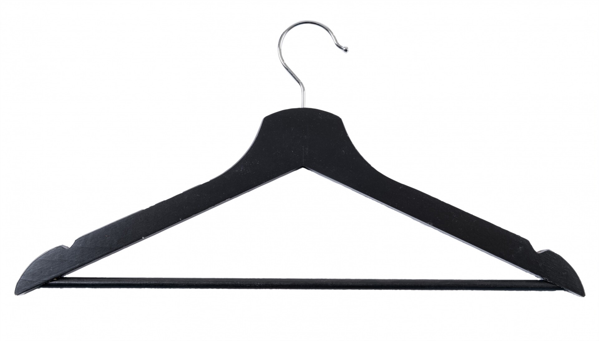 Percha Madera Negro - Adulto