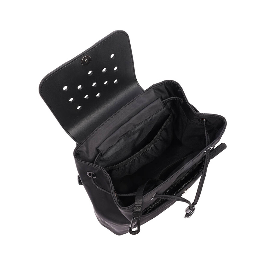 Mochila Mini Backpack Fashion Bag Unisex Black