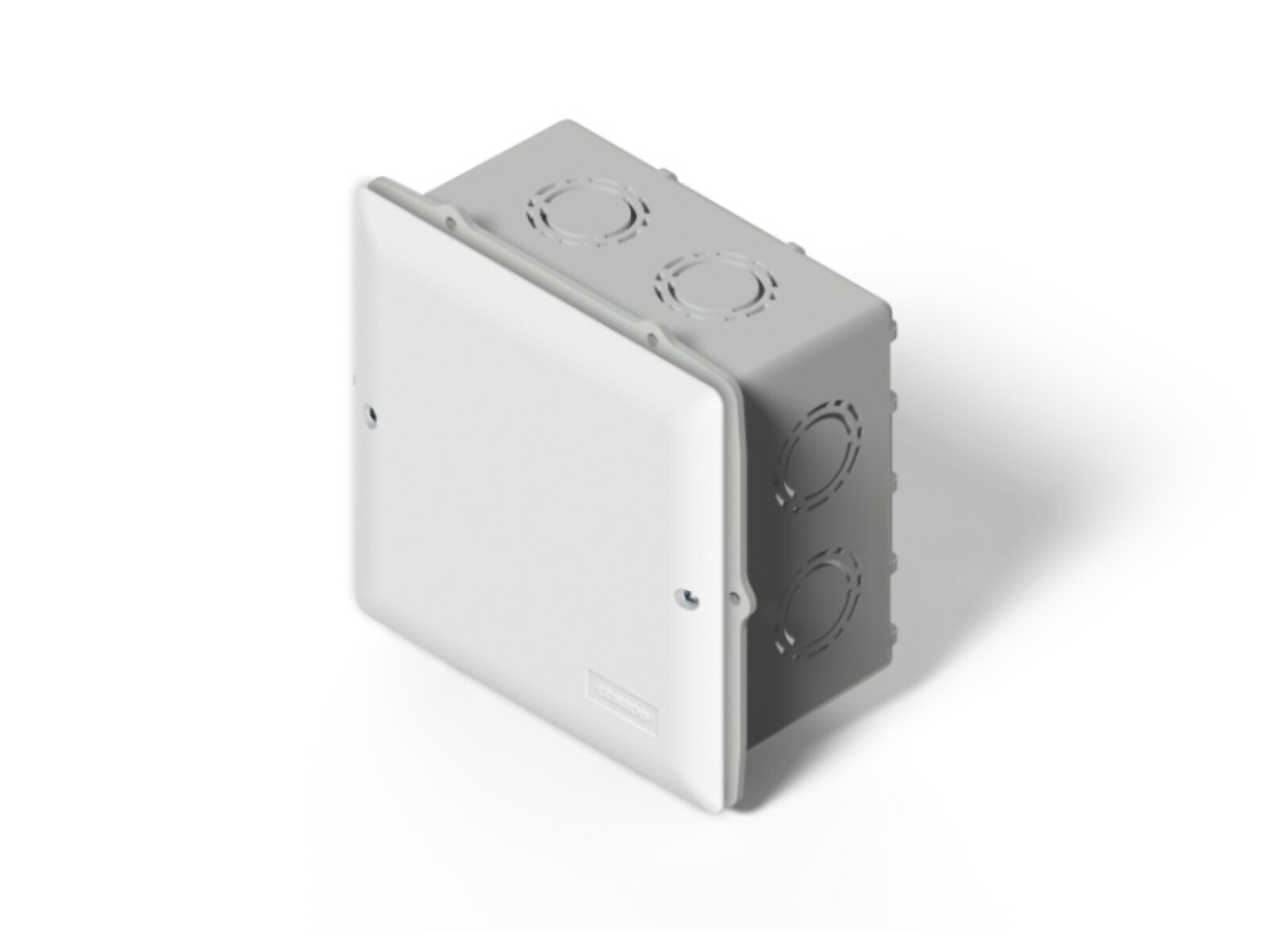 CAJA DE PASO DE EMBUTIR 10 x 10. GENROD 