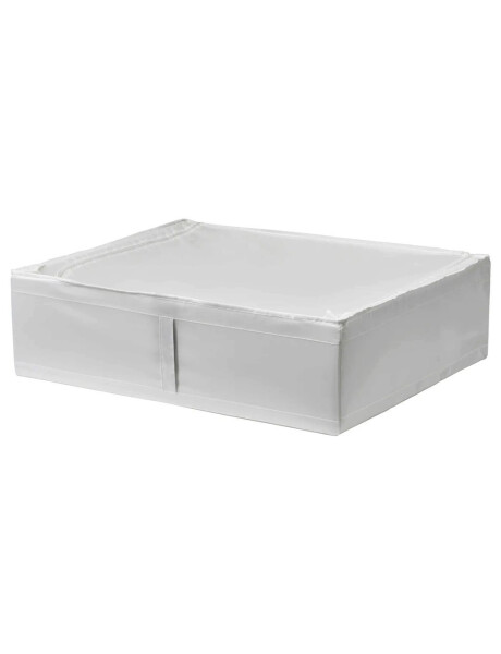 ORGANIZADOR CON TAPA Y CIERRE BLANCO 69x55x19CM ORGANIZADOR CON TAPA Y CIERRE BLANCO 69x55x19CM